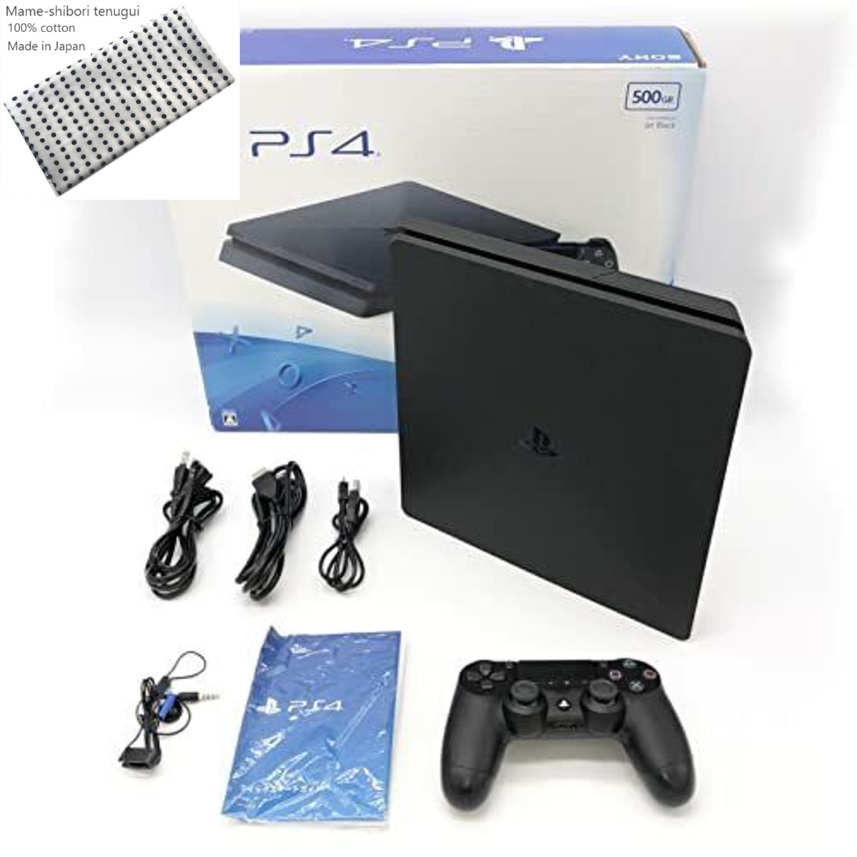 Sony PlayStation 4 Jet Black 500GB (CUH-2000AB01) In Box Japan ver