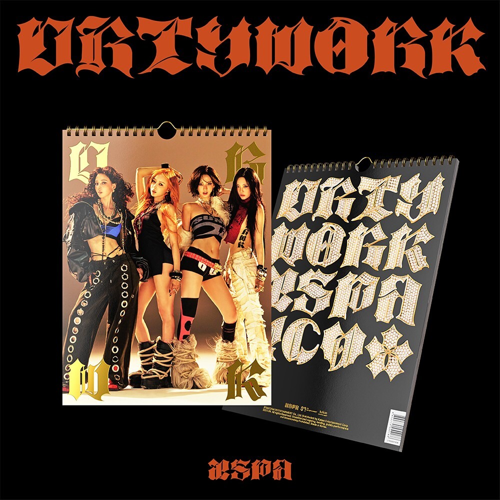 AESPA [DIRTY WORK] Single Album DIRTY WORKER Ver./CD+Photo Book+