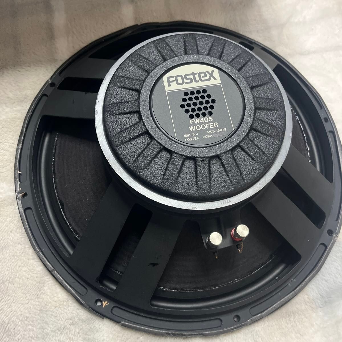 FW405 fostex ウーハー スピーカー FOSTEX FW405の仕様 フォステクス