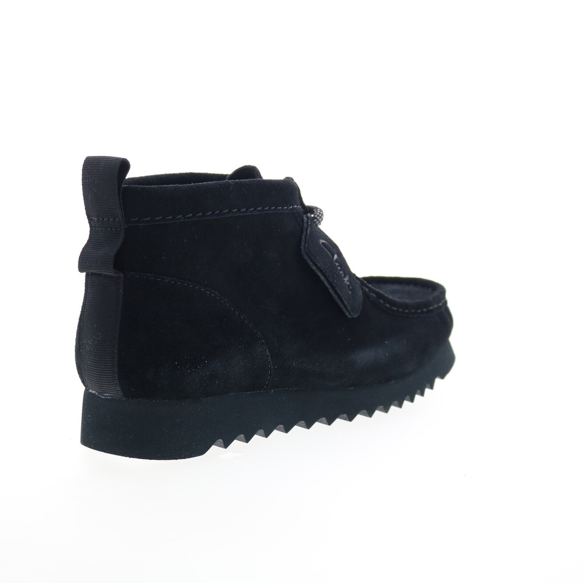 Clarks Wallabee 2 FTRE 26174936 Mens Black Suede Lace Up Chukkas