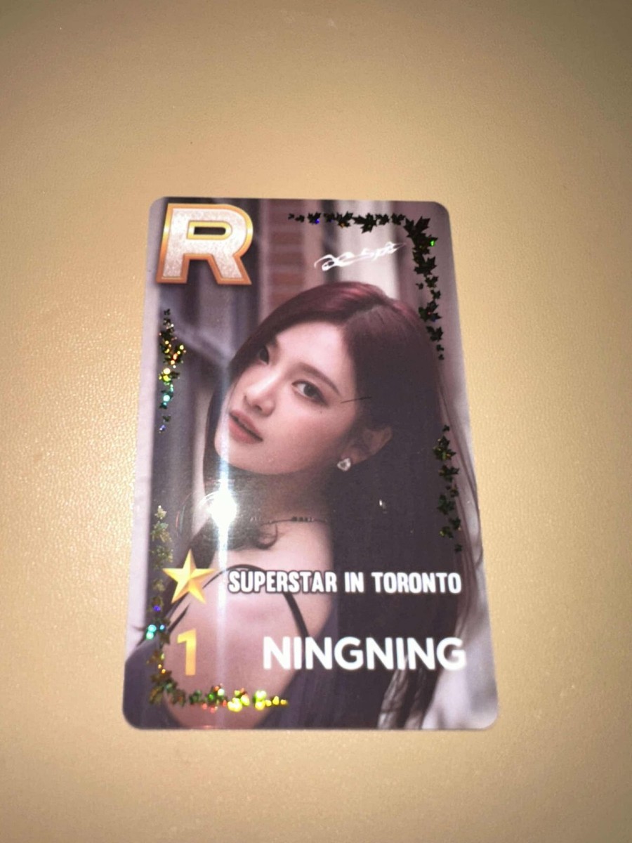 AESPA OFFICIAL SUPERSTAR IN TORONTO PHOTOCARD Karina Giselle