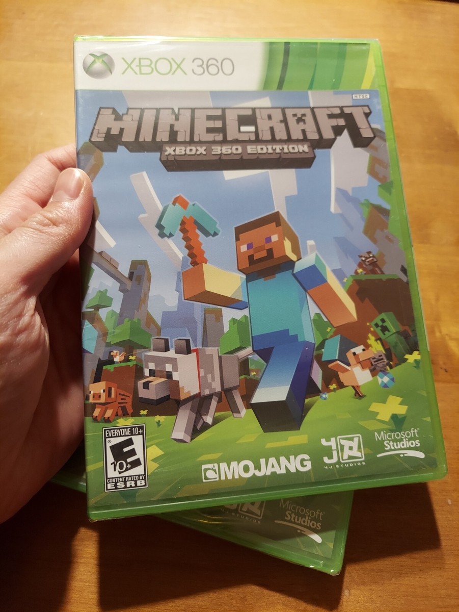 Xbox 360 Edition Minecraft BRAND NEW FACTORY SEALED READ Mojang