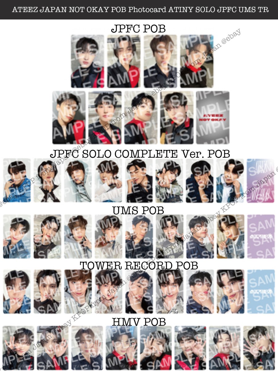 ATEEZ アチズ ユノ アクスタ トレカ オフイベ not okay カフェ ATEEZ