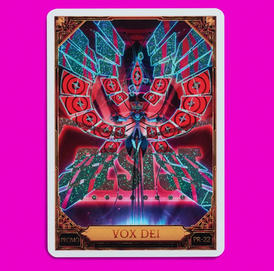 Hazbin Hotel Trading Card - Vox Dei Promo Pr-22 - SEALED - IN HAND