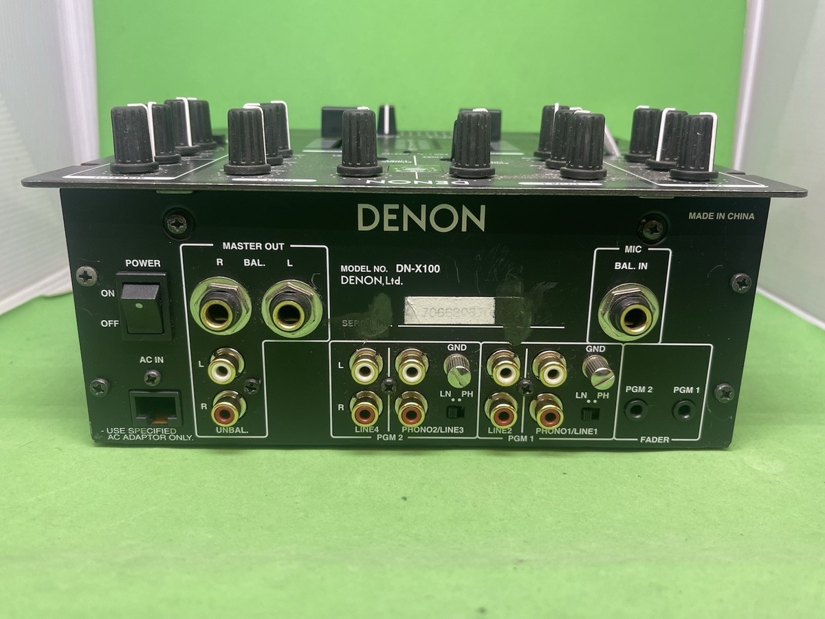 DENON DN-X100 DJミキサー 値下げ不可 DENON DN-X100 DJミキサー