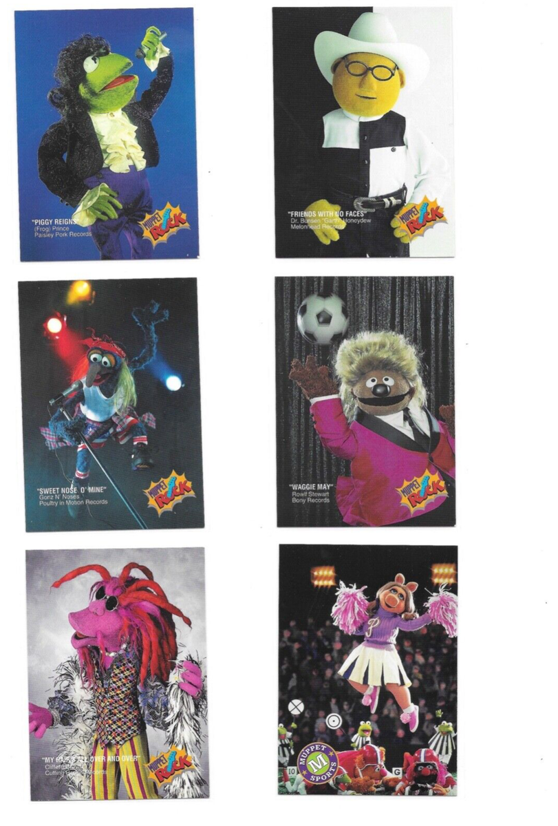 1993 Jim Henson's Muppets Trading Cards / CARDZ / Choose #s 1 - 60