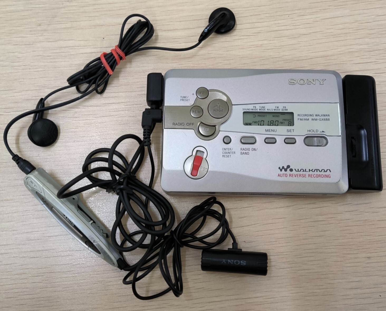 Sony WM-GX688 Walkman Portable Radio Cassette Recorder Player