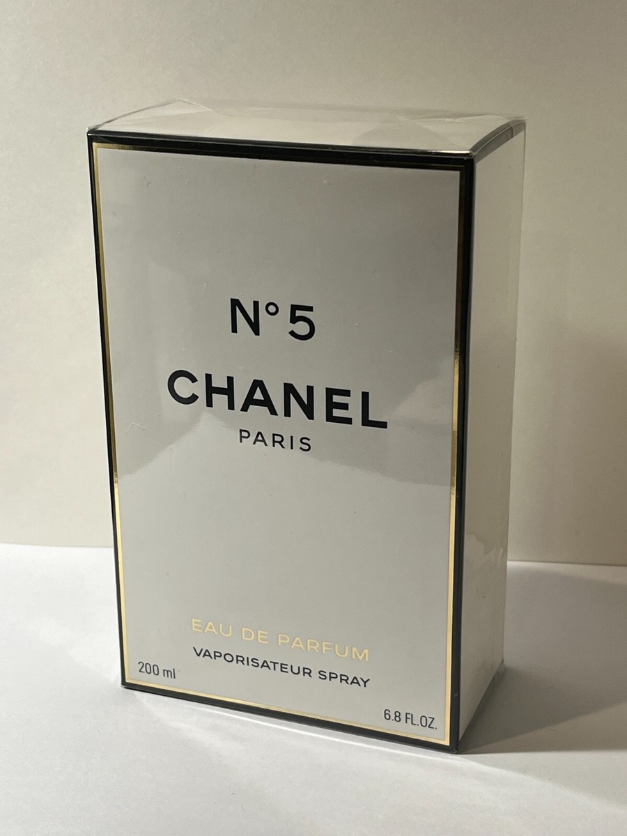 CHANEL No 5 Eau de Parfum Spray 6.8 oz / 200 ml NEW In BOX SEALED