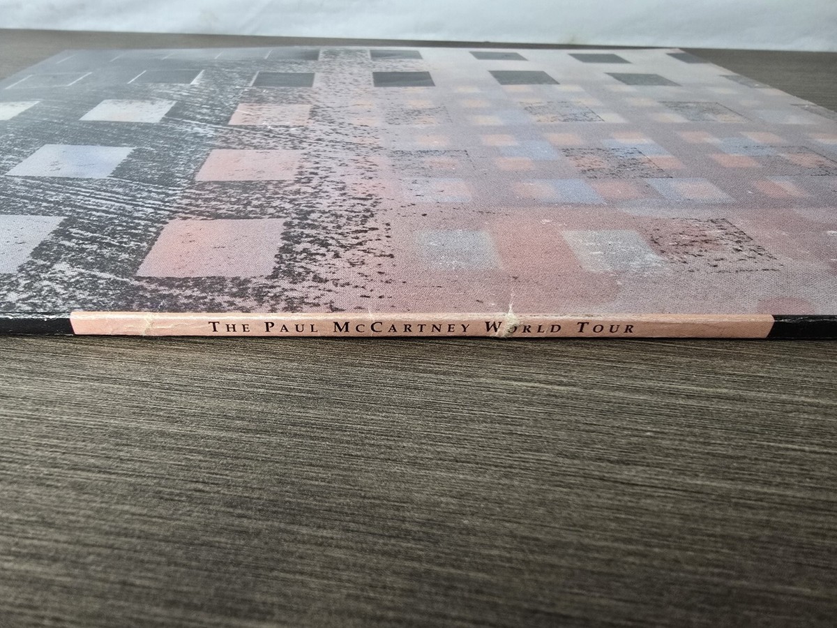 Vintage Paul McCartney Concert Program & Magazine 1989 1990 World
