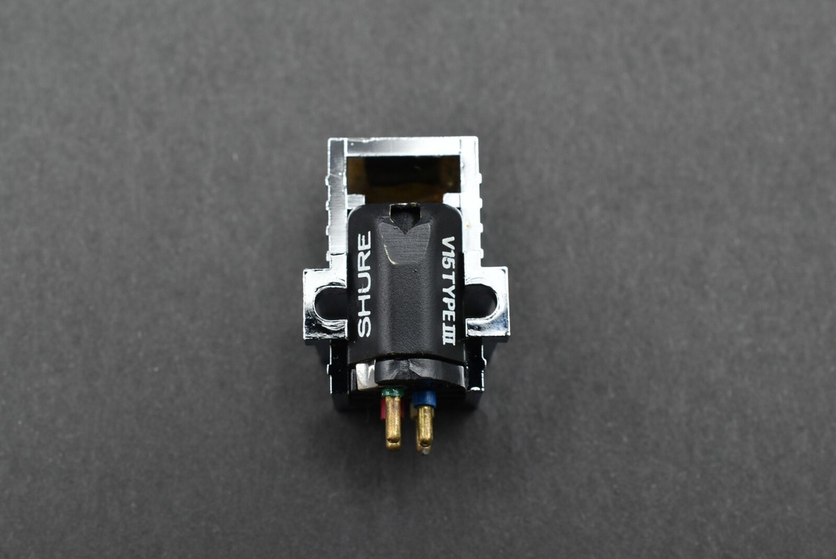 without stylus* SHURE V15 Type III Type 3 MM Cartridge - White
