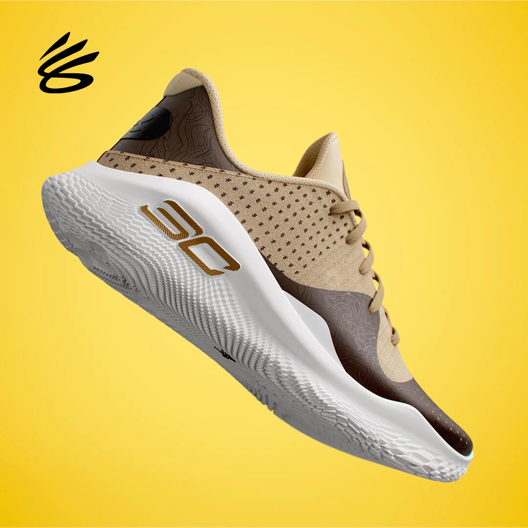 NEW Under Armour Curry 4 Low FloTro Curry Camps Brown 3026621-700