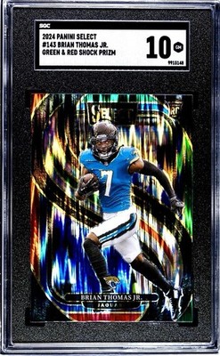 2024 Panini Select - Premier Level Brian Thomas Jr. #143 Green