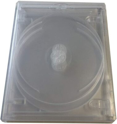 New Clear 4 MegaDisc 15mm Blu-ray Replacement Case Holds 6 Discs