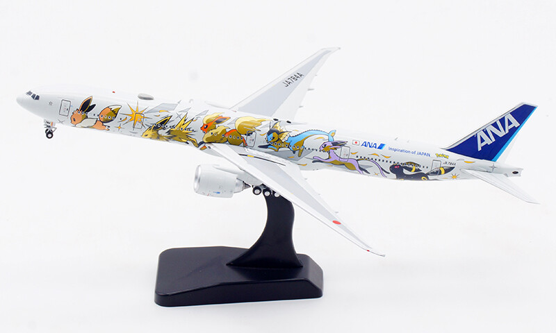 1:400 ANA All Nippon Airways B777-300ER Pokémon Livery ​Diecast