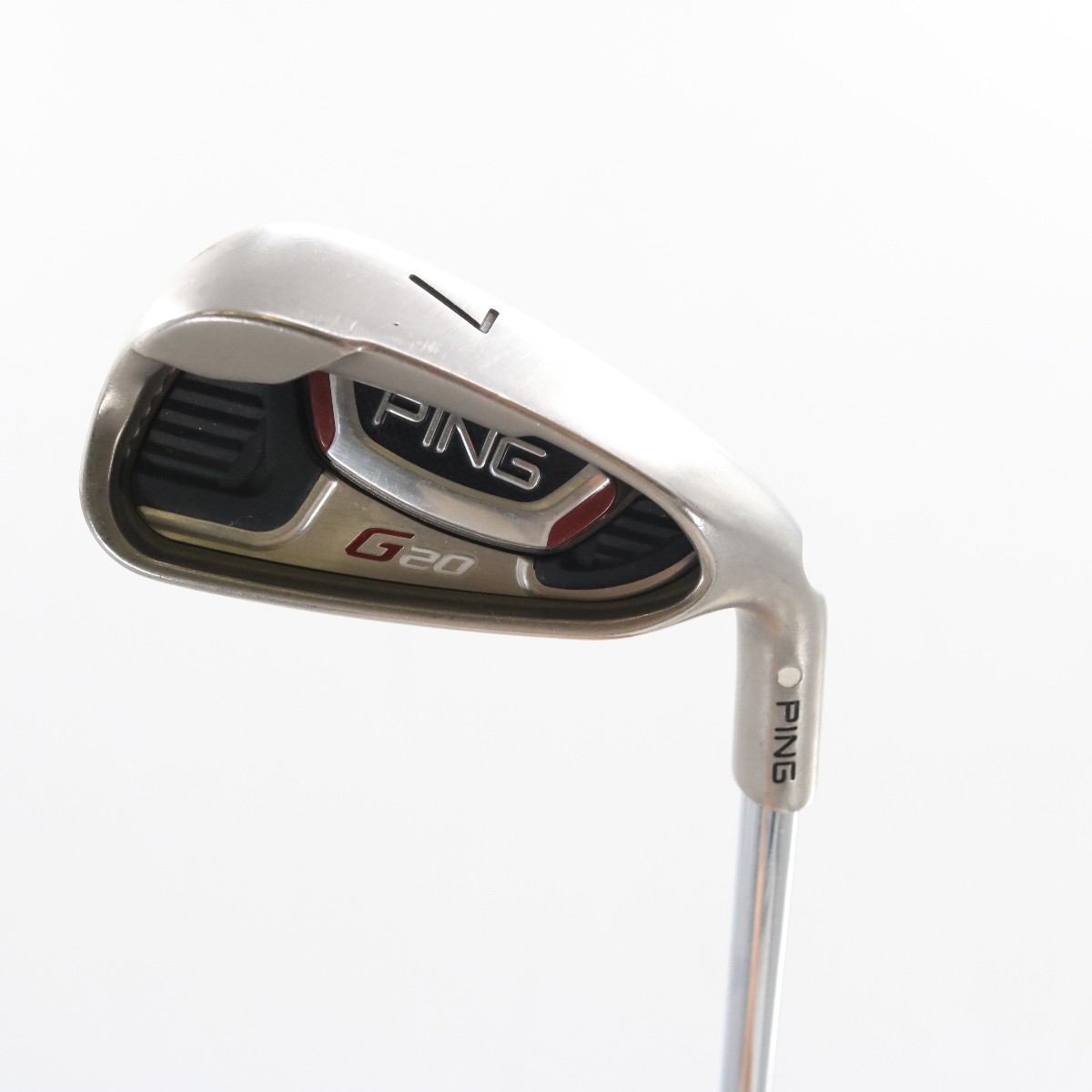 Ping G20 Iron Set 5-W,U White Dot Steel CFS Shaft S Stiff Flex RH