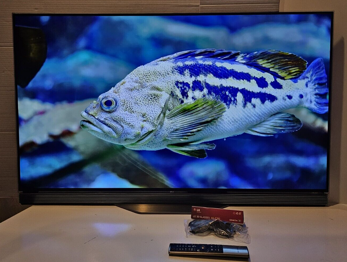 LG OLED55E6P 3D UHD 4K OLED TV HDR HDR10 Dolby Vision *READ* Has