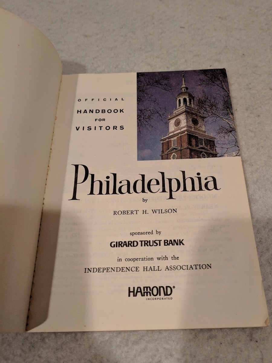 洋書 Historic Philadelphia Official Guidebook 洋書 Historic
