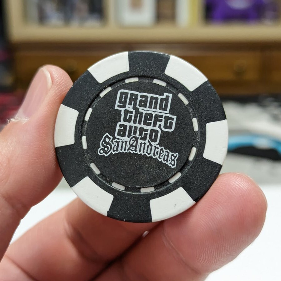Grand Theft San Andreas • Four Dragons Hotel & Casino Poker Chip