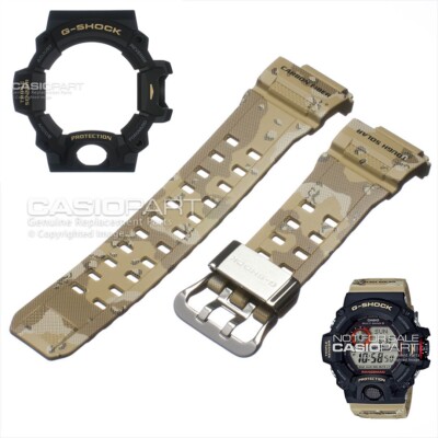 GENUINE Casio Camouflage Watch Band & Bezel G-shock Rangeman GW