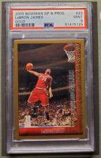 LeBron James [Gold] #23 Prices | 2005 Bowman | Basketball Cards