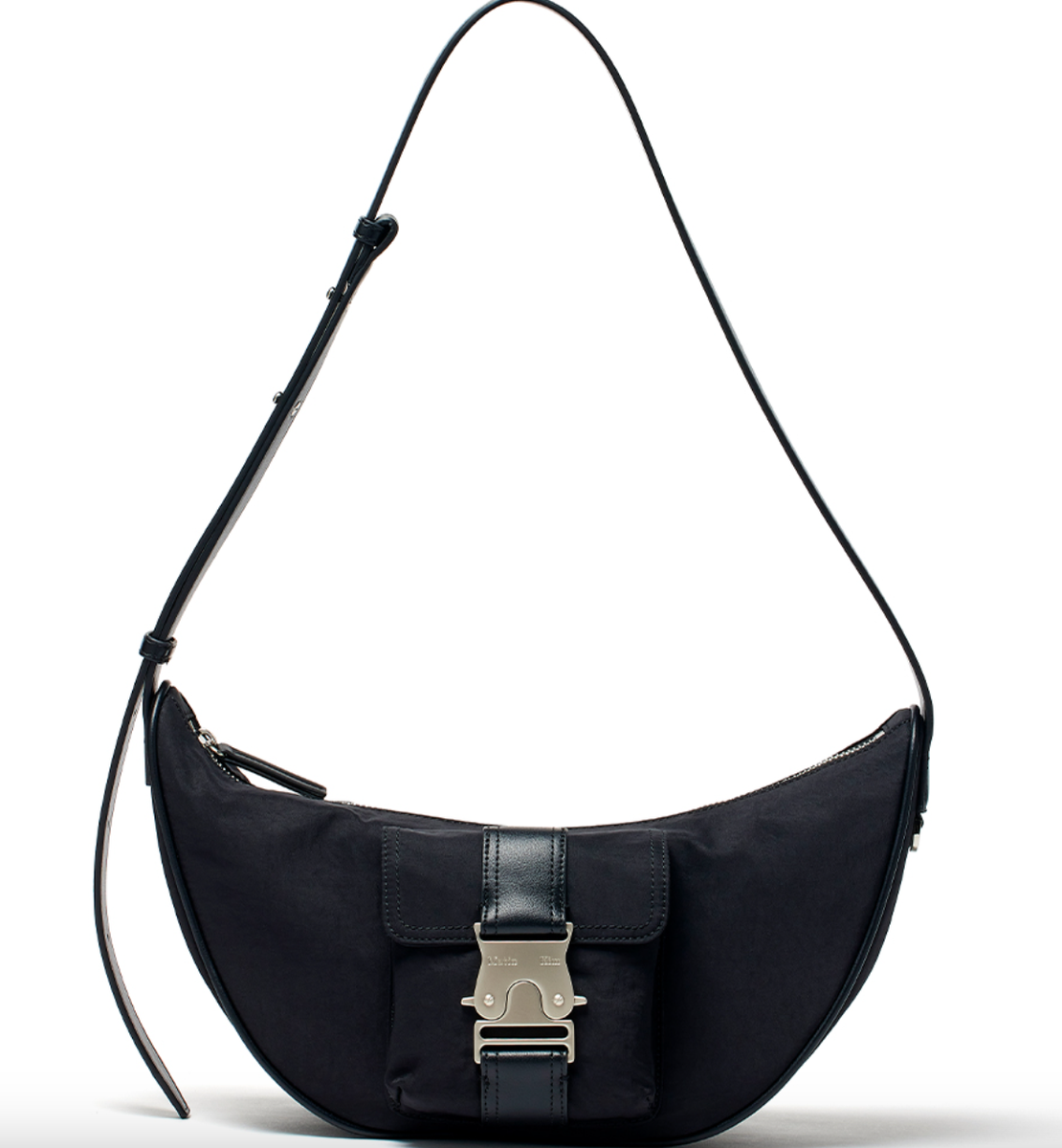 Matin Kim] BUCKLE HOBO BAG IN BLACK - Shipping from Korea | eBay