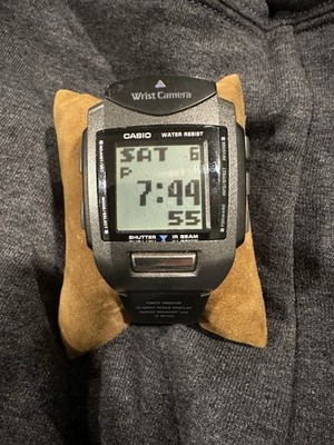 Casio WQV-1 Rare Wrist Camera Watch Digital & Fully Tested | eBay
