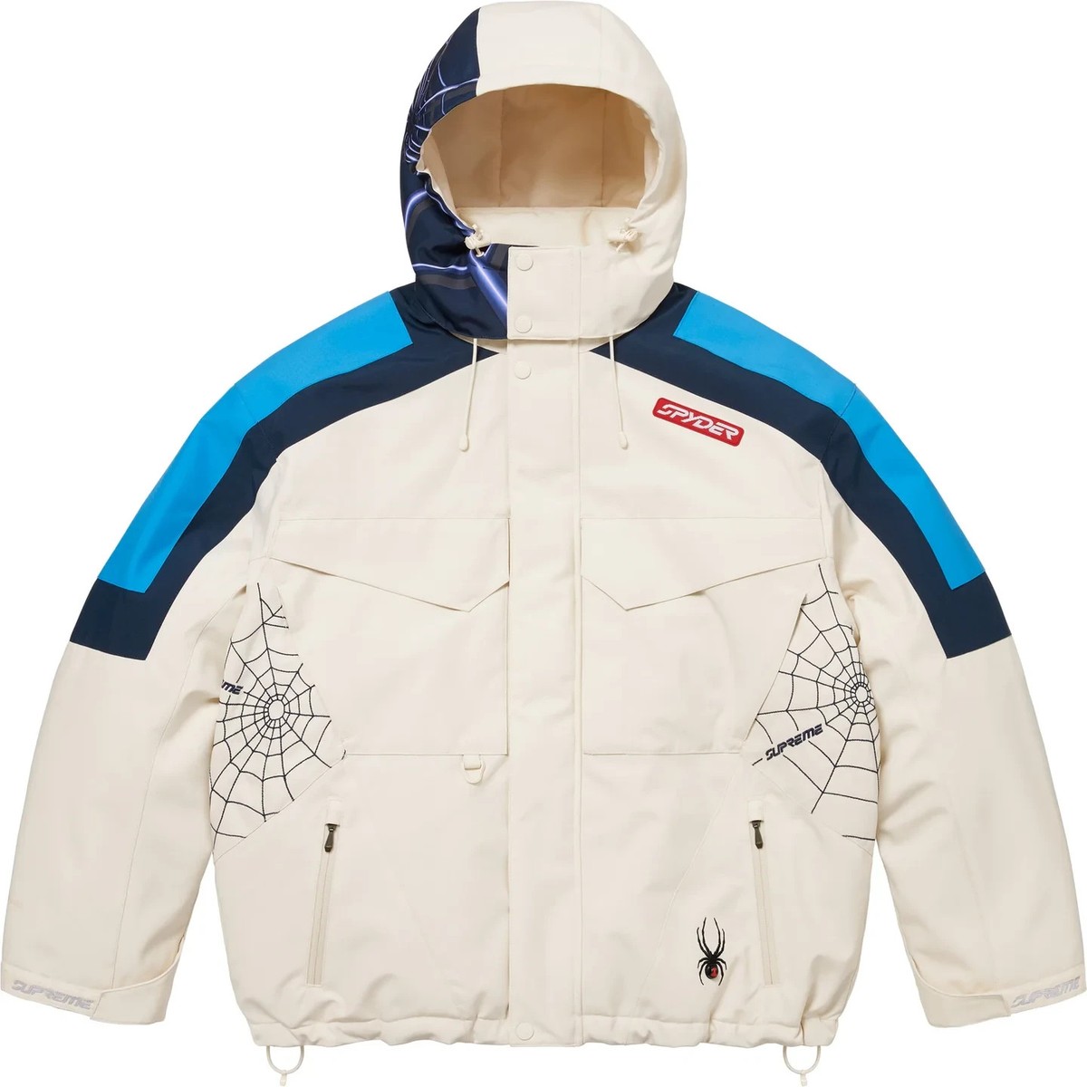 Supreme Spyder Technical Jacket White | eBay