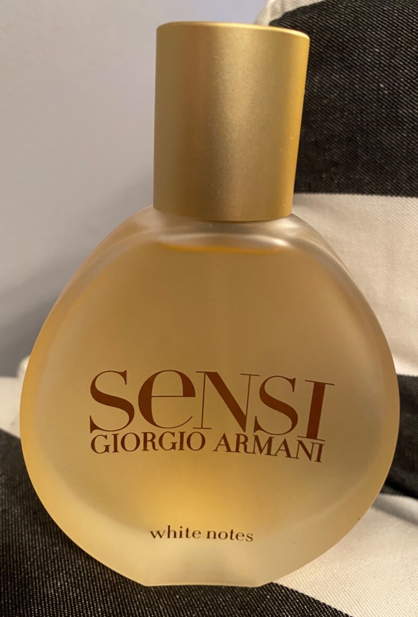 SENSI WHITE NOTES Giorgio Armani 75ml 2.5 Oz EAU FRAICHE SPRAY | eBay