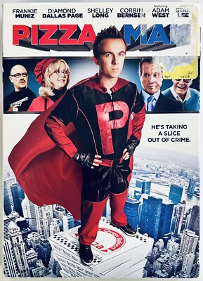 Pizza Man (DVD, 2014) w/ Slipcover Action Comedy Stan Lee Frankie