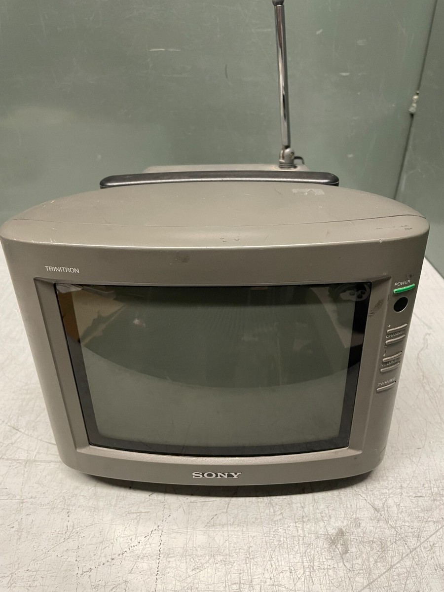 Vintage Sony Trinitron CRT-TV 8