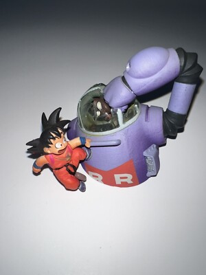 Son Goku VS Black Staff Colored MEGAHOUSE Dragon Ball Capsule This