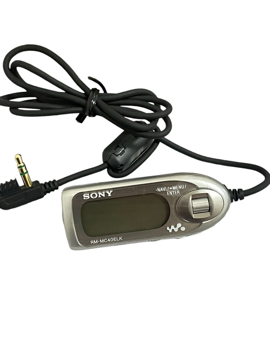 Remote Control RM-MC40ELK For SONY Walkman Hi-MD recorder MZ-NH1