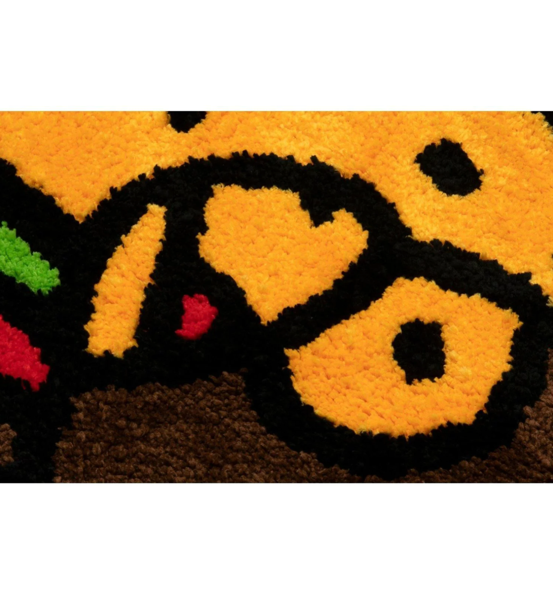 2025 BAPE A BATHING APE BABY MILO HAMBURGER RUG - BABY MILO STORE