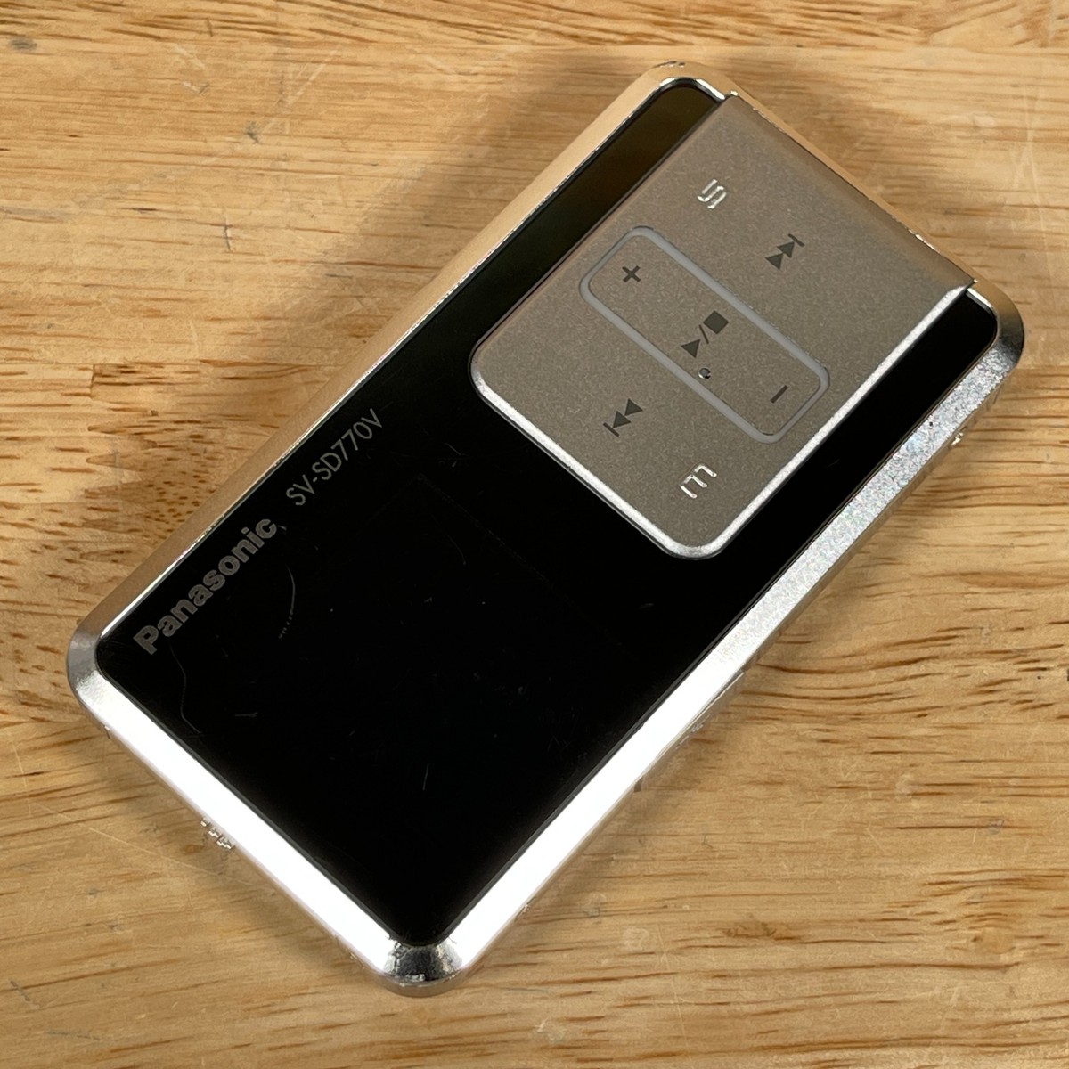 Panasonic D-SNAP SV-SD770V Black & Silver Portable Sd Audio Player