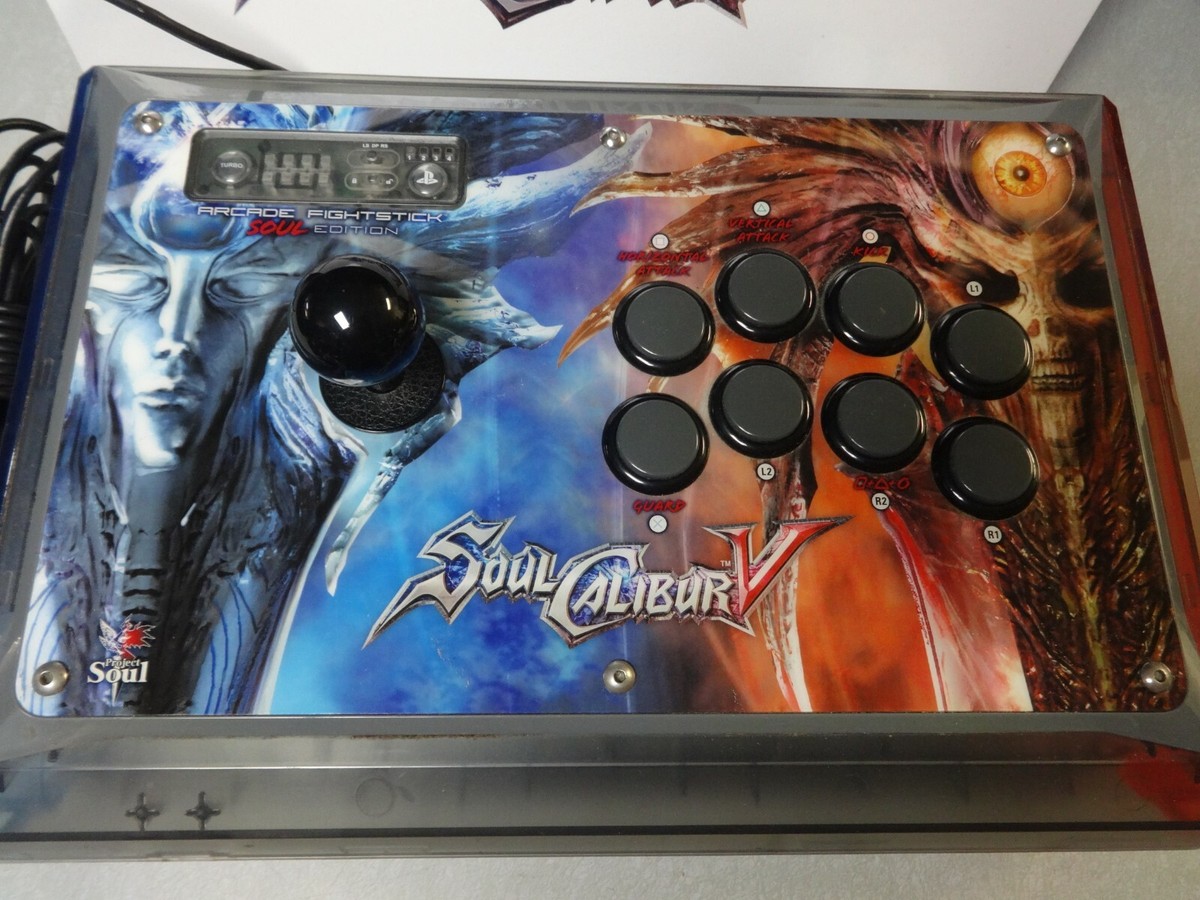 Mad Catz SoulCalibur V Arcade Fightstick SOUL Edition Video Game