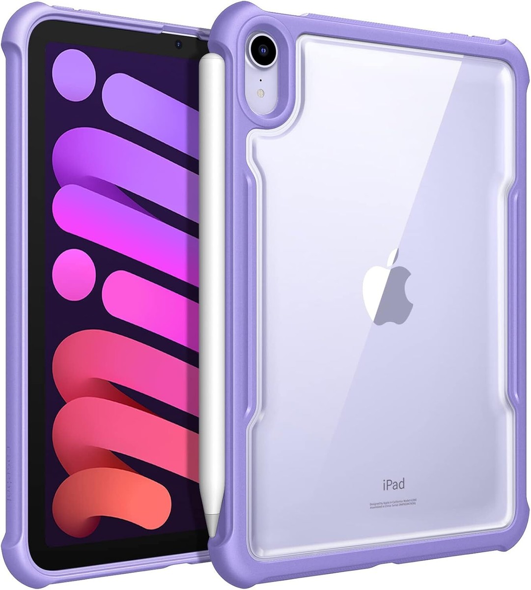 Hybrid Case for iPad Mini 7 (A17 Pro) 2024 / iPad Mini 6 Clear