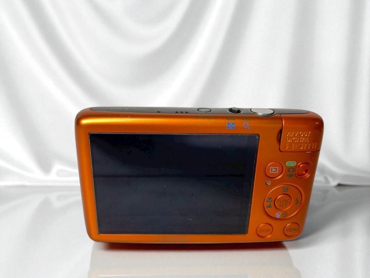 N Mint] Canon IXY 400F PowerShot SD1400 IS Orange Digital Camera