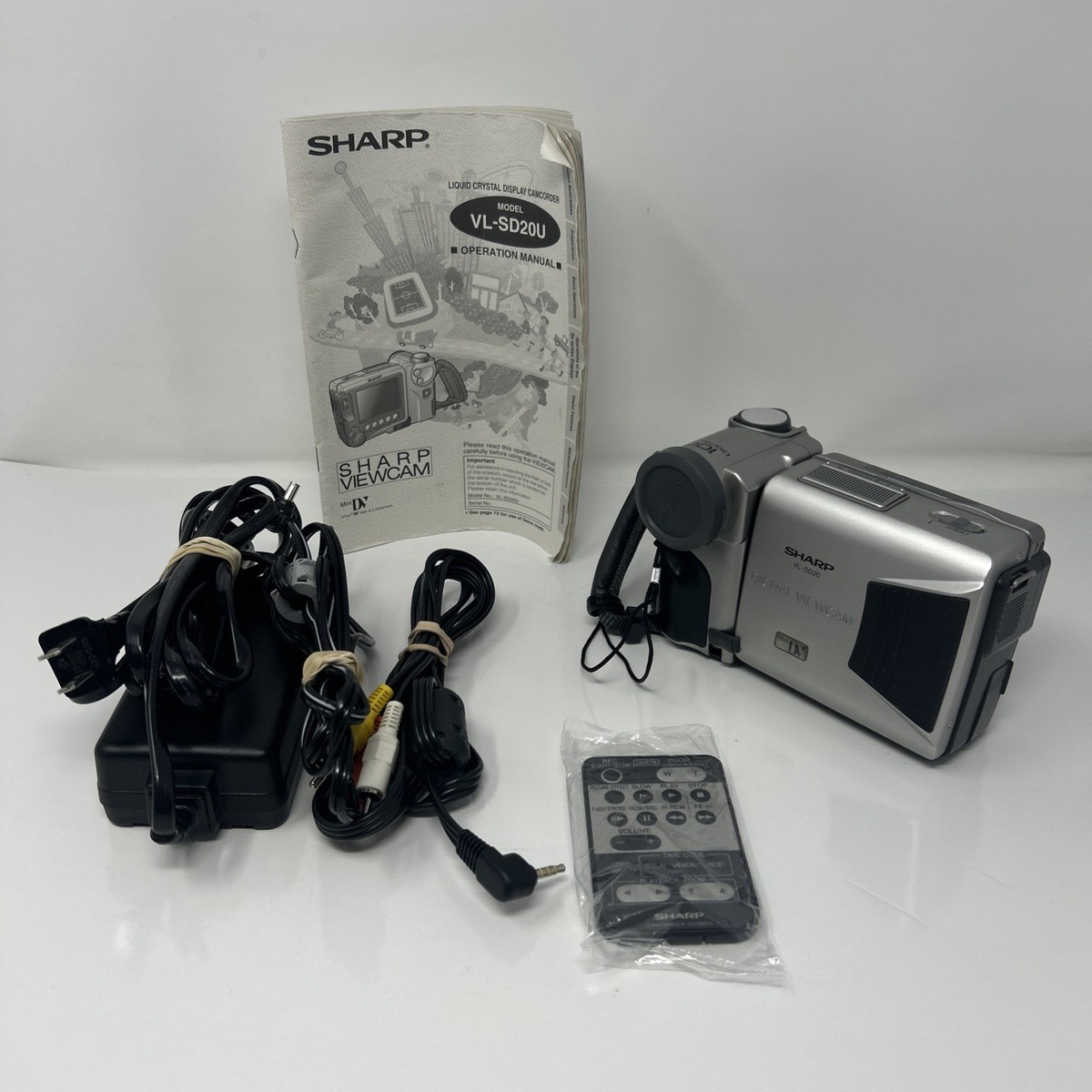 Sharp VL-SD20U MiniDV Camcorder - Tested Working But Needs New