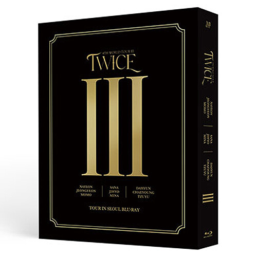 TWICE 4TH WORLD TOUR Ⅲ IN SEOUL BLU-RAY/2 DISC+Photo Book+2 Card+