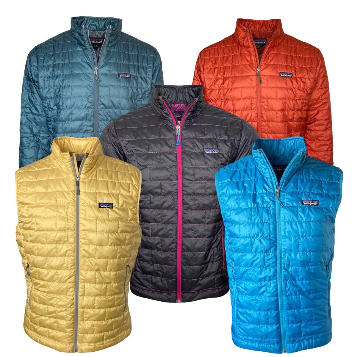 Patagonia Men's Nano Puff Jacket Vest Hoody Colors Sizes S M L XL