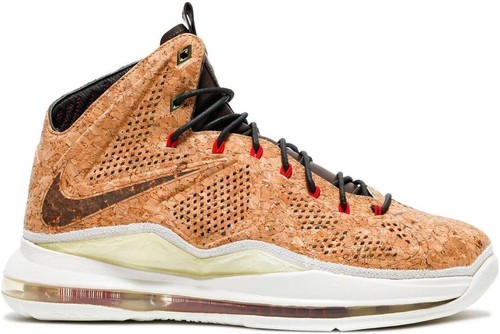 Nike LeBron X 10 EXT Cork QS 580890-200 - Men's Size 8.5 - NEW | eBay
