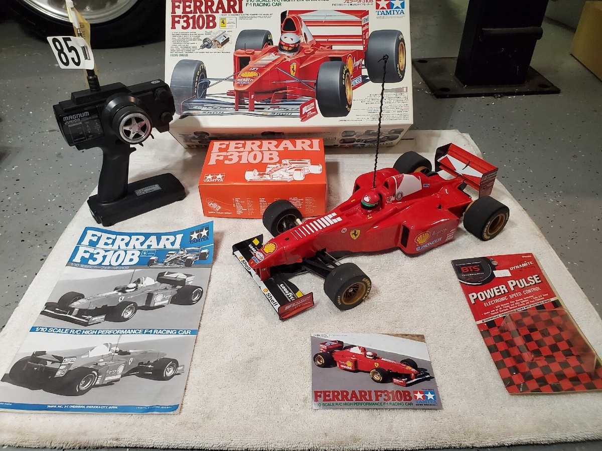 Tamiya Ferrari F310B 1/10 Electric Rc Formula 1 With Radio