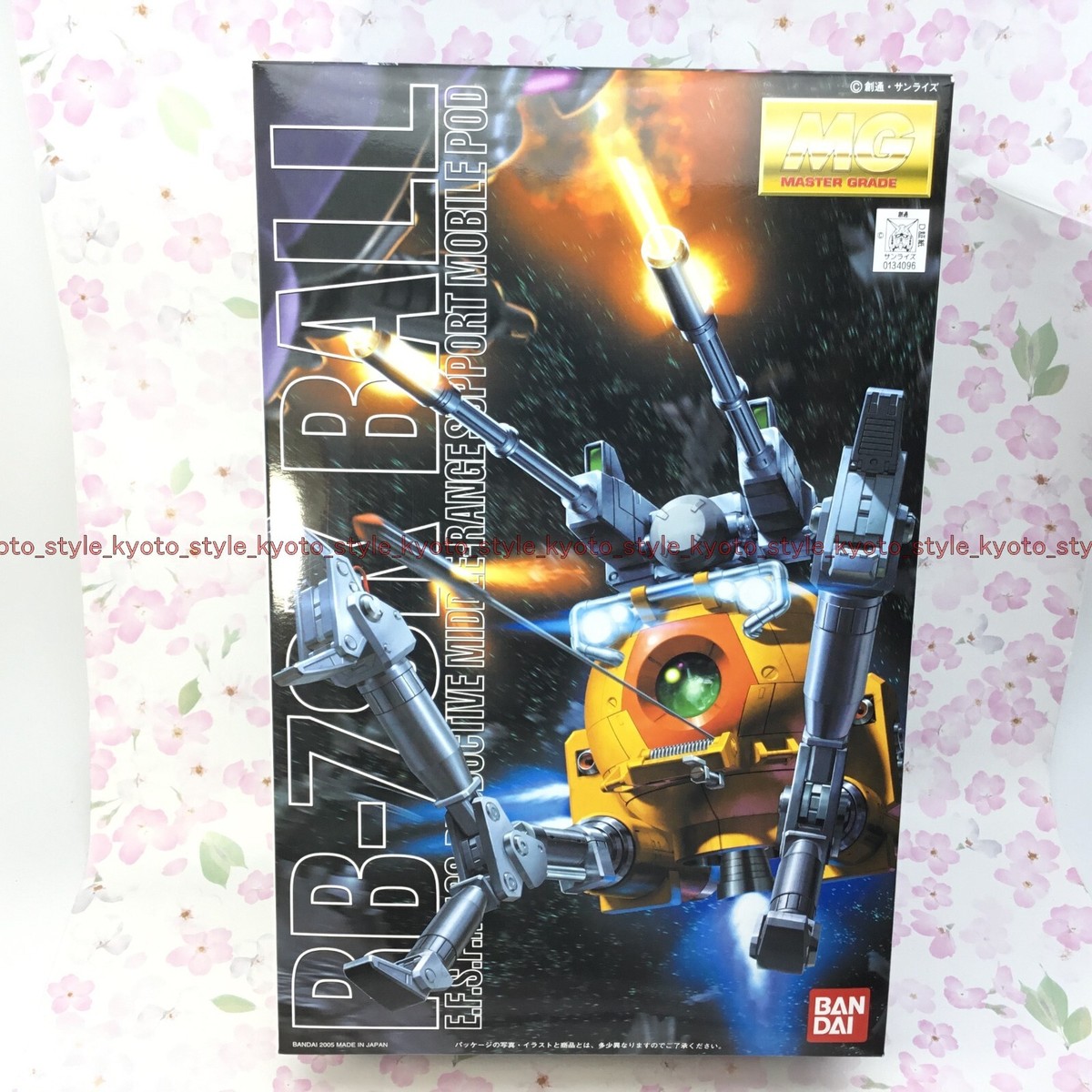 BAN134096 MG RB-79K BALL THE 08MS TEAM Ver. Mobile Suit 1/100