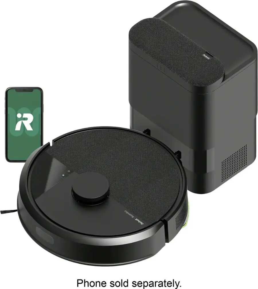 iRobot Roomba 105 Combo Robot+AutoEmpty Dock RCC-Y2 Black