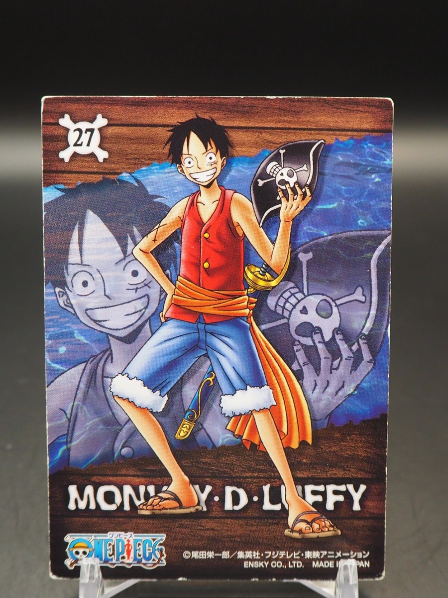 Monkey D. Luffy One Piece Trading card 27 Anime Japan D273 | eBay