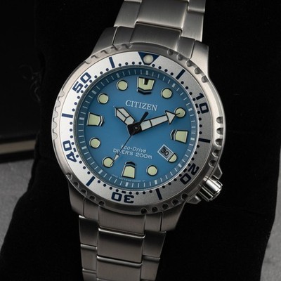 Citizen Promaster MARINE Eco Drive Divers 200m Ocean Blue BN0165