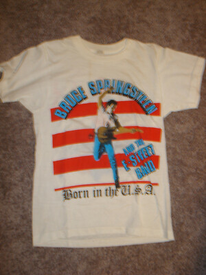 VINTAGE BRUCE SPRINGSTEEN BORN IN THE USA 1984-1985 TOUR CONCERT T