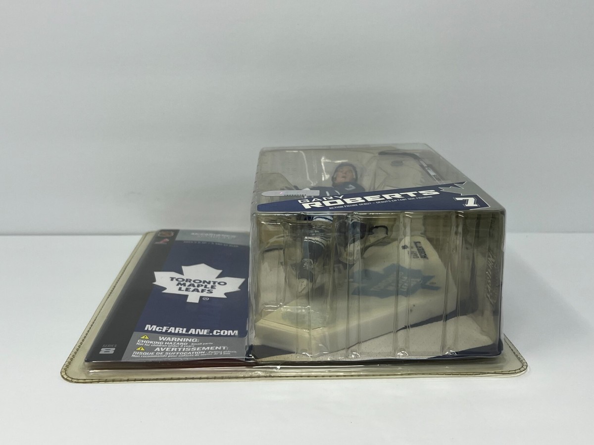 Mcfarlane NHL Series 8 Gary Roberts Toronto Maple Leafs Blue