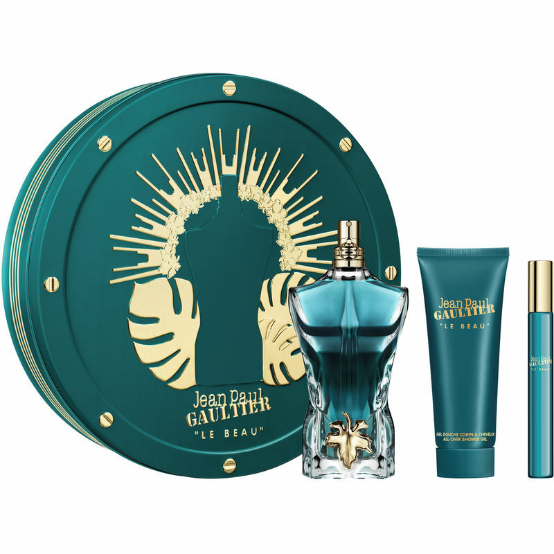 Jean Paul Gaultier Le Beau 3 Pce Gift Set EDT 4.2oz/125ml New