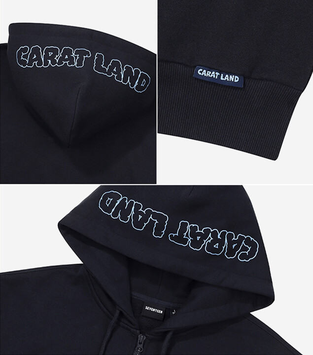 SEVENTEEN CARAT LAND 2023 Official Merch Hoodie Trading Card 7th